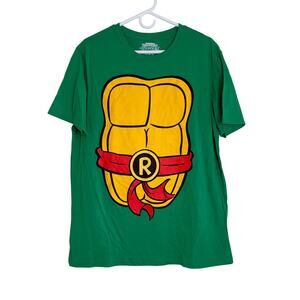 Teenage Mutant Ninja Turtle Costume Tee T-Shirt Men's XL R for Raphael 2023